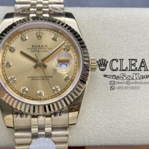 ROLEX LADY-DATEJUST GOLD DIAL 31MM