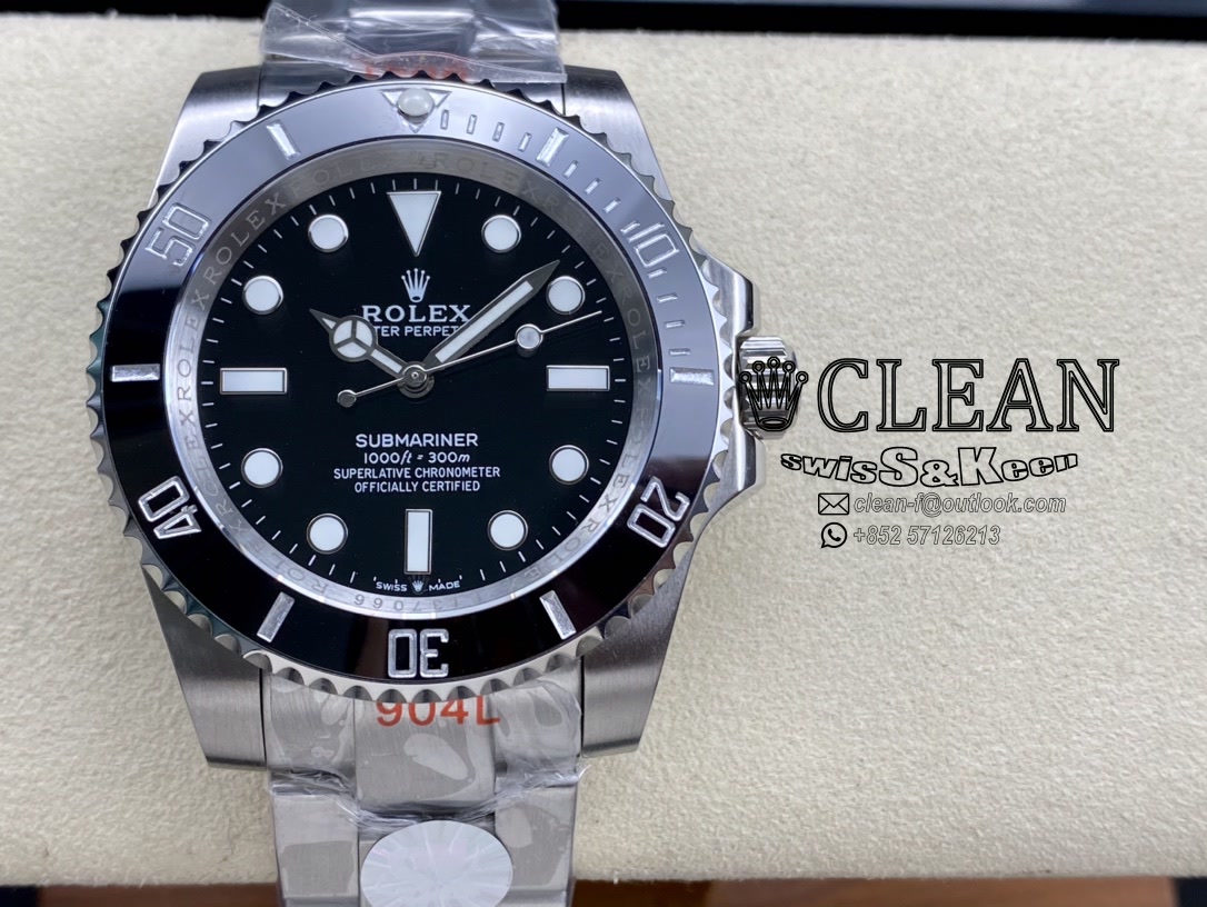 970df6f2e0b956ebc3a0583efa8644a4 ROLEX SUBMARINER BLACK DIAL 41MM 124060-0001 - Image 1