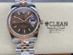 ROLEX DATEJUST BROWN DIAL 36MM