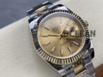 ROLEX DATEJUST GOLD DIAL 41MM - Image 2