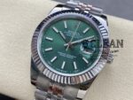 ROLEX DATEJUST GREEN DIAL 41MM - Image 3