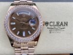 ROLEX DAY-DATE BROWN DIAL 40MM