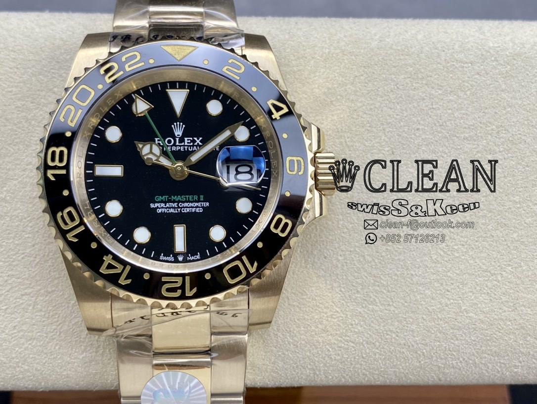 9bbf0966968b2e66a8168f0700f5c10b ROLEX GMT-MASTER BLACK DIAL 40MM - Image 1