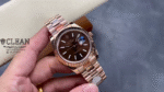 ROLEX DATEJUST BROWN DIAL 41MM - Image 11