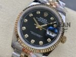 ROLEX DATEJUST BLACK DIAL 36MM - Image 2
