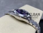 ROLEX LADY-DATEJUST VIOLET DIAL 31MM - Image 5