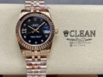 ROLEX LADY-DATEJUST BLACK DIAL 31MM