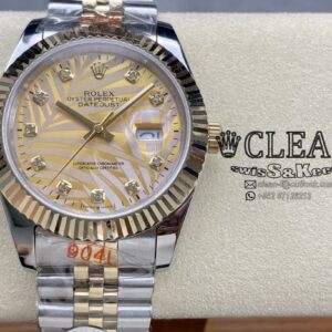 ROLEX DATEJUST GOLD DIAL 41MM
