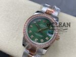ROLEX LADY-DATEJUST GREEN DIAL 31MM - Image 3
