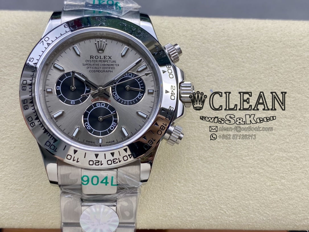 9f7caebfcbc2521c41f7f8c7d992a297 ROLEX DAYTONA SILVER DIAL 40MM - Image 1
