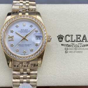 ROLEX LADY-DATEJUST SILVER DIAL 31MM
