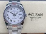 ROLEX DATEJUST WHITE DIAL 36MM