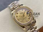 ROLEX LADY-DATEJUST GOLD DIAL 31MM - Image 2