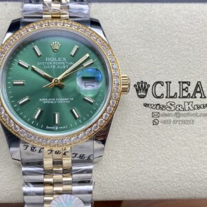 ROLEX DATEJUST GREEN DIAL 36MM
