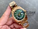ROLEX SKY-DWELLER GREEN DIAL 42MM - Image 5