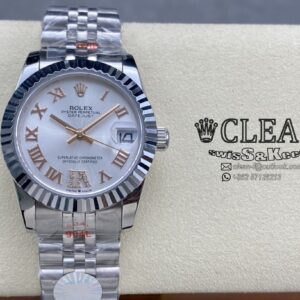 ROLEX LADY-DATEJUST SILVER DIAL 31MM