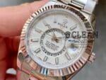 ROLEX SKY-DWELLER WHITE DIAL 42MM - Image 3