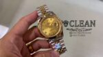 ROLEX DATEJUST GOLD DIAL 41MM - Image 7