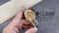 ROLEX LADY-DATEJUST GOLD DIAL 31MM - Image 10