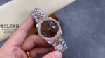 ROLEX DATEJUST BROWN DIAL 36MM - Image 11