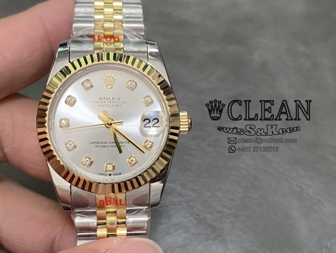 a9e408a9ac2b3b1aa300035d2deae0f5 ROLEX LADY-DATEJUST SILVER DIAL 31MM - Image 1