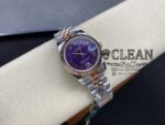 ROLEX LADY-DATEJUST VIOLET DIAL 31MM - Image 4