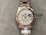 ROLEX SKY-DWELLER WHITE DIAL 42MM - Image 9