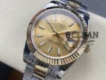 ROLEX DATEJUST GOLD DIAL 41MM - Image 3