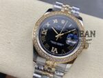 ROLEX DATEJUST BLACK DIAL 36MM - Image 3