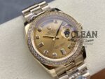 ROLEX DAY-DATE GOLD DIAL 36MM - Image 2