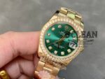 ROLEX LADY-DATEJUST GREEN DIAL 31MM - Image 3