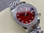 ROLEX LADY-DATEJUST RED DIAL 31MM - Image 2