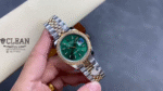 ROLEX DATEJUST GREEN DIAL 36MM - Image 11