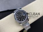 ROLEX DATEJUST BLACK DIAL 41MM - Image 4