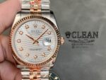 ROLEX DATEJUST SILVER DIAL 36MM