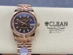ROLEX LADY-DATEJUST BROWN DIAL 31MM