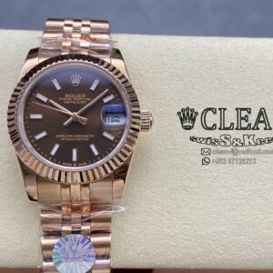 ROLEX LADY-DATEJUST BROWN DIAL 31MM