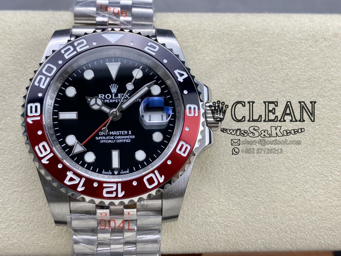 b7e1ff8f3979a5d61791d0a1ead9cc51 ROLEX GMT-MASTER BLACK DIAL 40MM - Image 1