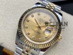 ROLEX DATEJUST GOLD DIAL 41MM - Image 4
