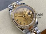 ROLEX DATEJUST GOLD DIAL 36MM - Image 2