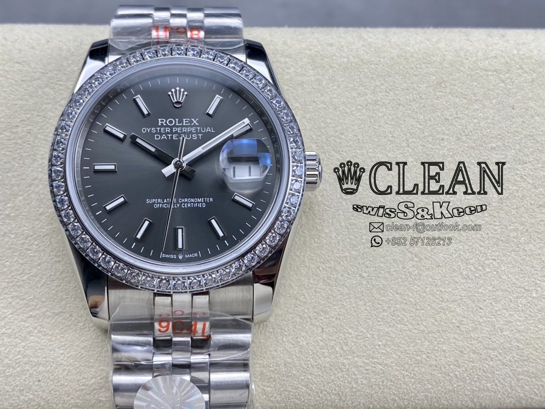 c0eea16ed38fdffebe80c35e54e2116d ROLEX DAY-DATE BLACK DIAL 36MM - Image 1