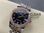 ROLEX LADY-DATEJUST BLACK DIAL 31MM - Image 3