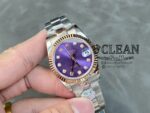 ROLEX LADY-DATEJUST VIOLET DIAL 31MM - Image 2