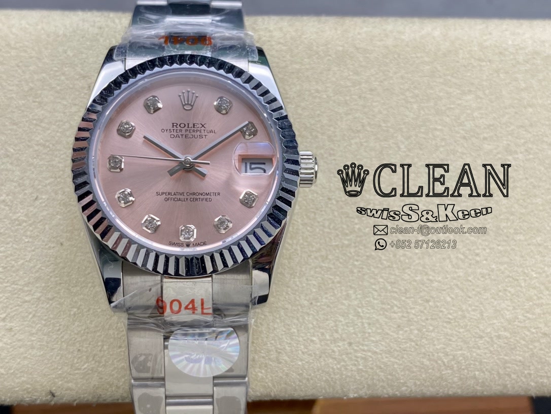 c47ed4efcc8220ed33a56cf0c7ec02b2 ROLEX LADY-DATEJUST PINK DIAL 31MM - Image 1