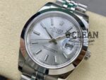 ROLEX DATEJUST SILVER DIAL 41MM - Image 4