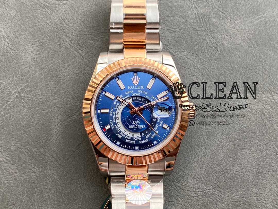 c7fd8d392c5c0ded068079df3f3f708c ROLEX SKY-DWELLER BLUE DIAL 42MM - Image 1