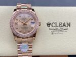 ROLEX LADY-DATEJUST BROWN DIAL 31MM