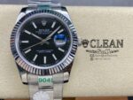 ROLEX DATEJUST BLACK DIAL 41MM