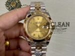 ROLEX DATEJUST GOLD DIAL 41MM