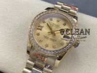 ROLEX LADY-DATEJUST GOLD DIAL 31MM - Image 2
